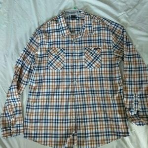 Men Big & Tall Stripe Shirt